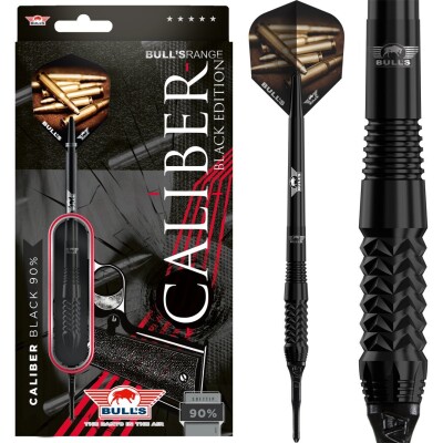 Bulls Softtip Caliber Black 90% Tungsten 20 gram