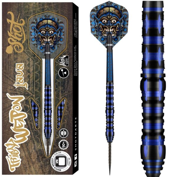 Shot Tribal Weapon Java 90% Steeldarts 23g bis 26g