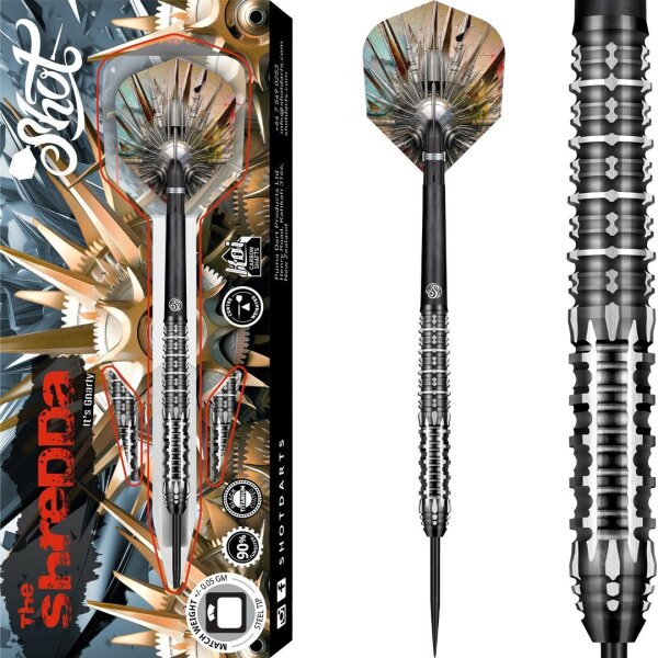 Shot Gnarly Shredda 90% Steeldarts 23g, 24g, 26g, 28g, 30g