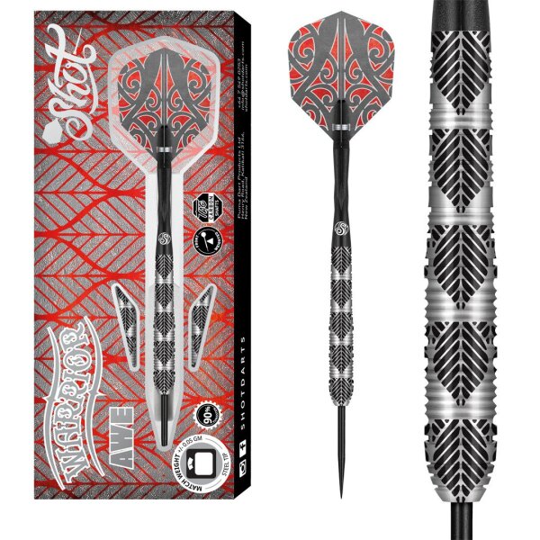 Shot Warrior Awe 90% Steeldart 22g, 23g, 24g, 26g