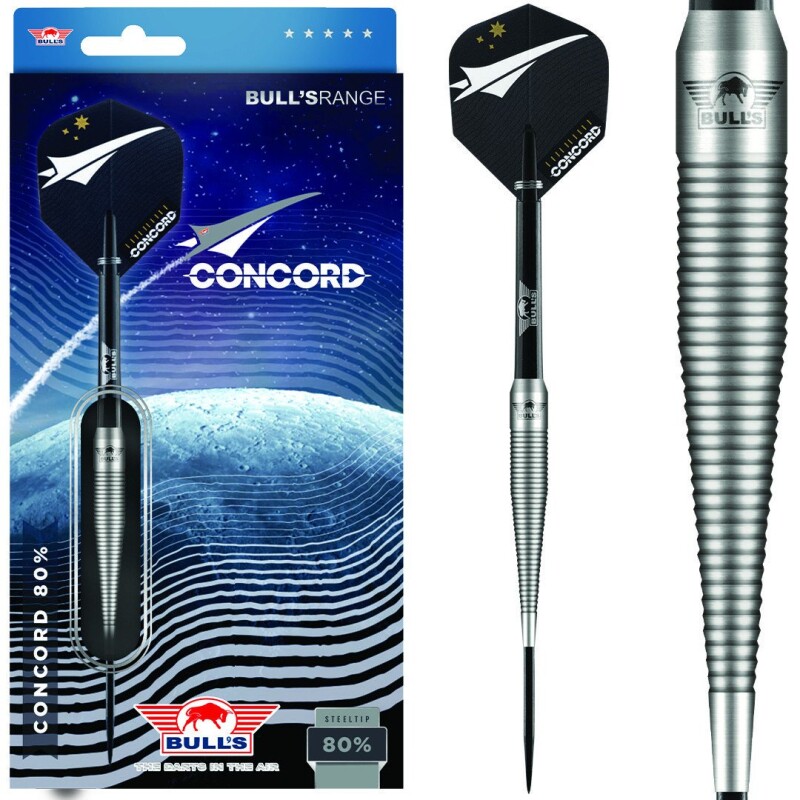 Bulls Concord 80% Steeldarts 21g, 23g, 25g