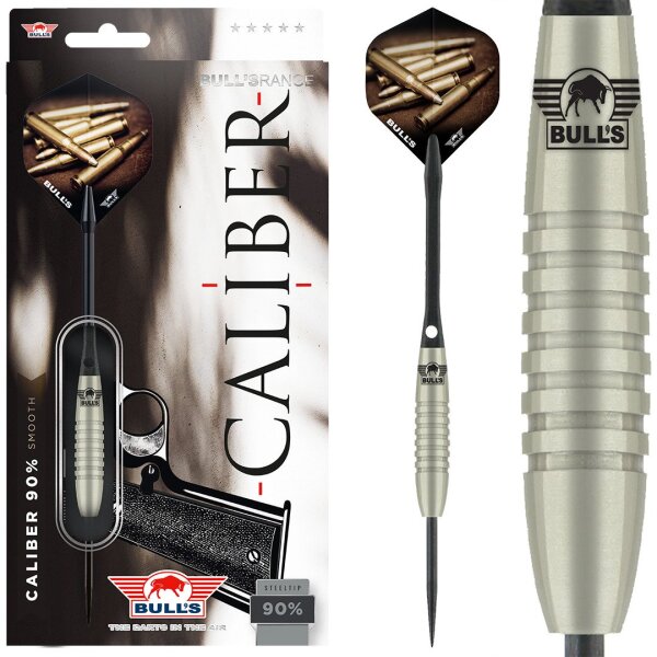 Bulls Caliber 90% Smooth Steeldarts 23g, 25g