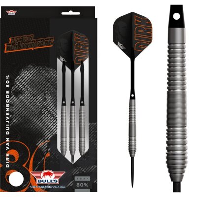 Bulls Dirk van Duijvenbode 80% Steeldarts 22g, 24g