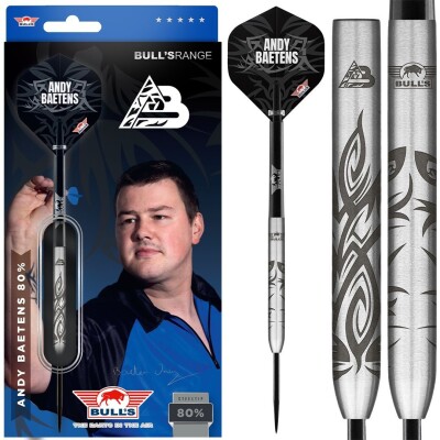 Bulls Andy Baetens 80% Steeldarts 21g, 23g, 25g