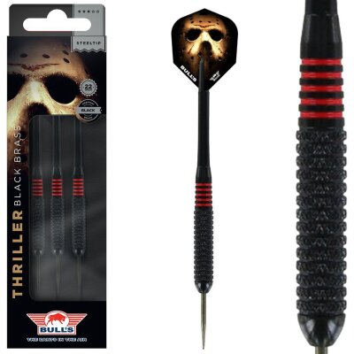 Bulls Thriller Black Brass Steeldarts 22 g, 23g, 24g