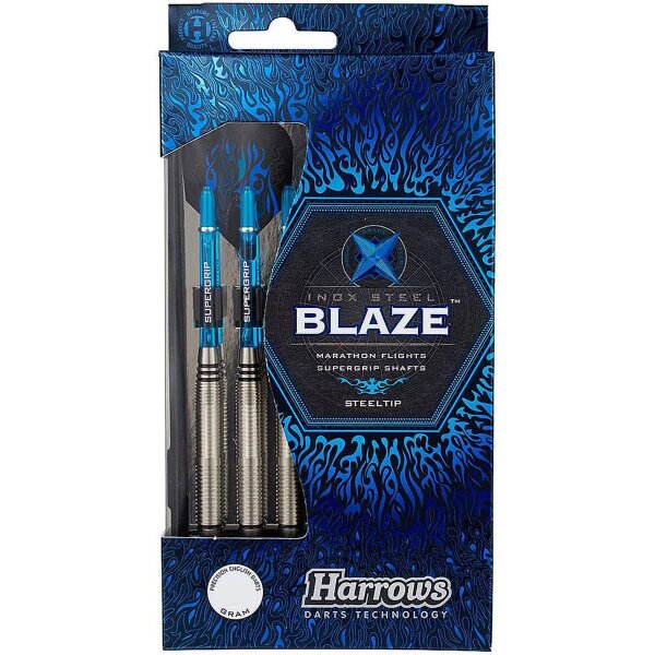 Harrows Blaze100% Inox Steeldart 21g bis 24g