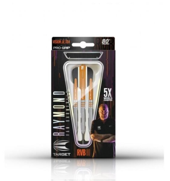 Target Raymond van Barneveld RvB 80% Tungsten Steeldart 23g, 25g
