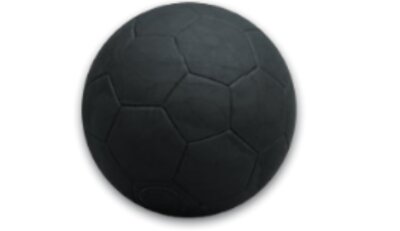 Kicker-Ball Softtouch, TPE schwarz, 35mm, ca. 21g,...