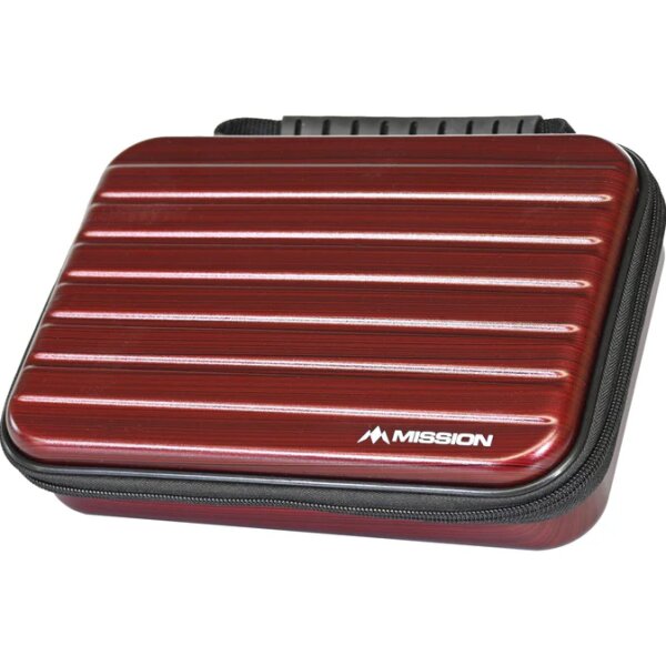 Mission – Mission ABS-4 Darts-Koffer - Rot metallic