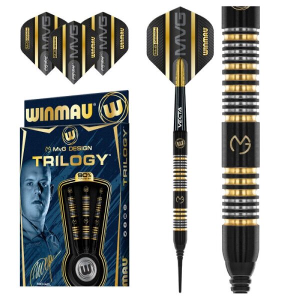 Softdart Winmau MvG Trilogy - 2646 Softdarts 20g, 23,5g