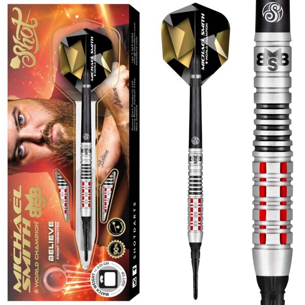 Shot Michael Smith 90% Believe Softtip 18g, 20g