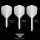 Condor Axe Small Dart Flights - White short, medium, long