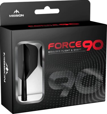 Mission Force 90 - Flightsystem Slim Schwarz short, tweenie, medium
