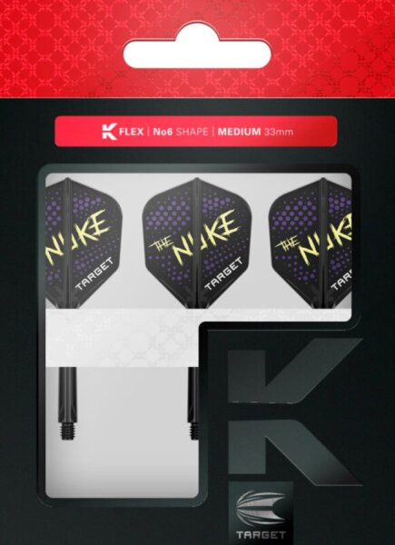 TARGET - K-FLEX Flightsystem Luke Littler Nuke - No.6 short, intermediate, medium
