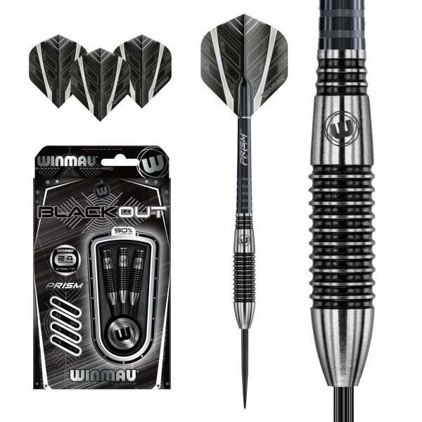 Winmau - Steeldart - Blackout 24g, 26g