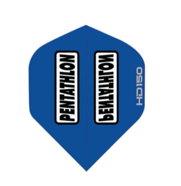 Pentathlon HD 150 Dartflights Standard Blau