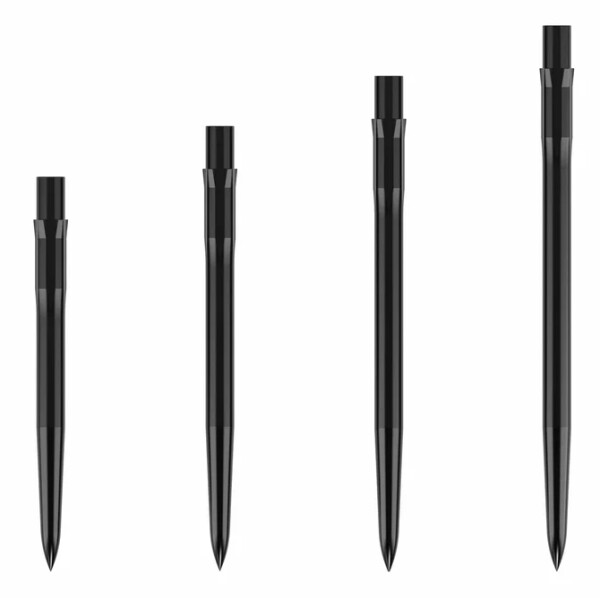 Caliburn Dart Points - Smooth 32mm Schwarz