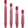 L-Style L Shafts Clear Red Straight div. Längen
