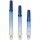 L-Style L Shafts Gradient Clear Ocean Blue Straight Locked div. Längen