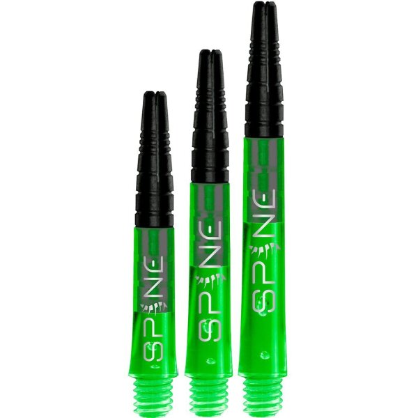 Bulls Darts Spine Shafts Green div. Längen