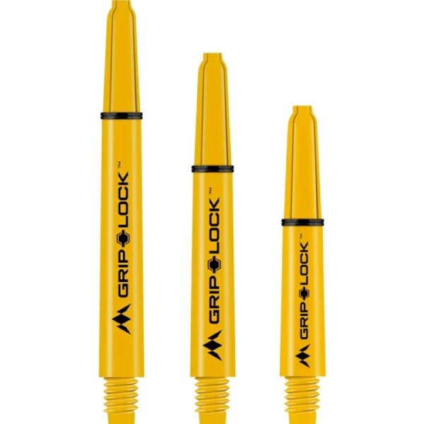 Mission GripLock Dart Shafts Yellow
