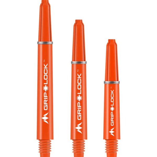 Mission GripLock Dart Shafts Orange