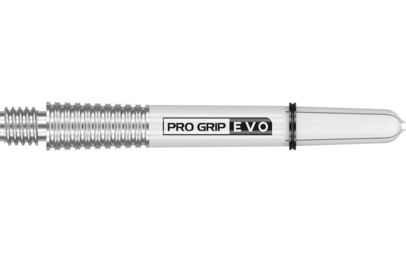 Target Pro Grip EVO AL Schäfte Silber Weiß