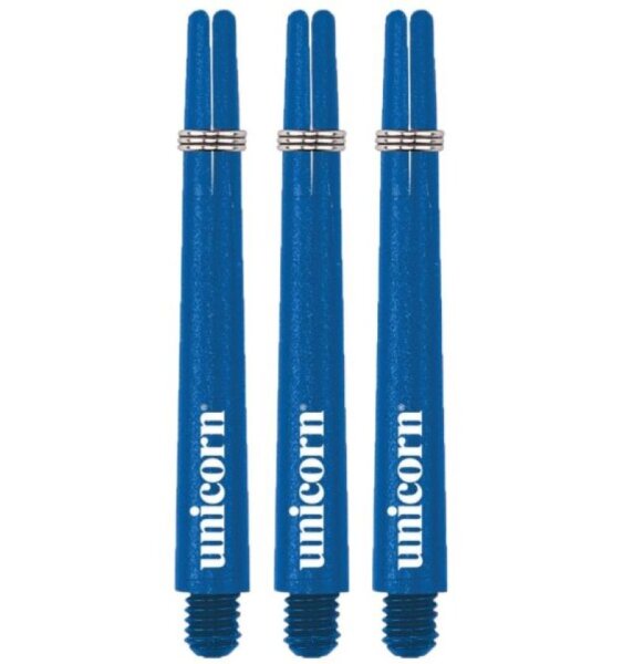 Unicorn Gripper 3 Dart Shafts Blau