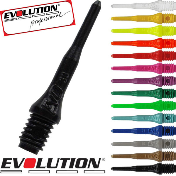 EVO Point Softdart Spitzen 500er Pack diverse Farben