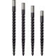 Mission Lunar CS Dart Points Rough Cut - Schwarz