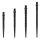 Caliburn Evo Dart Points - Ripple - No Lip - Schwarz