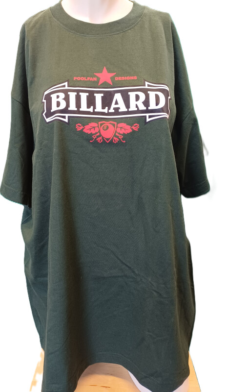 Billard T-Shirt grün Gr. XXL