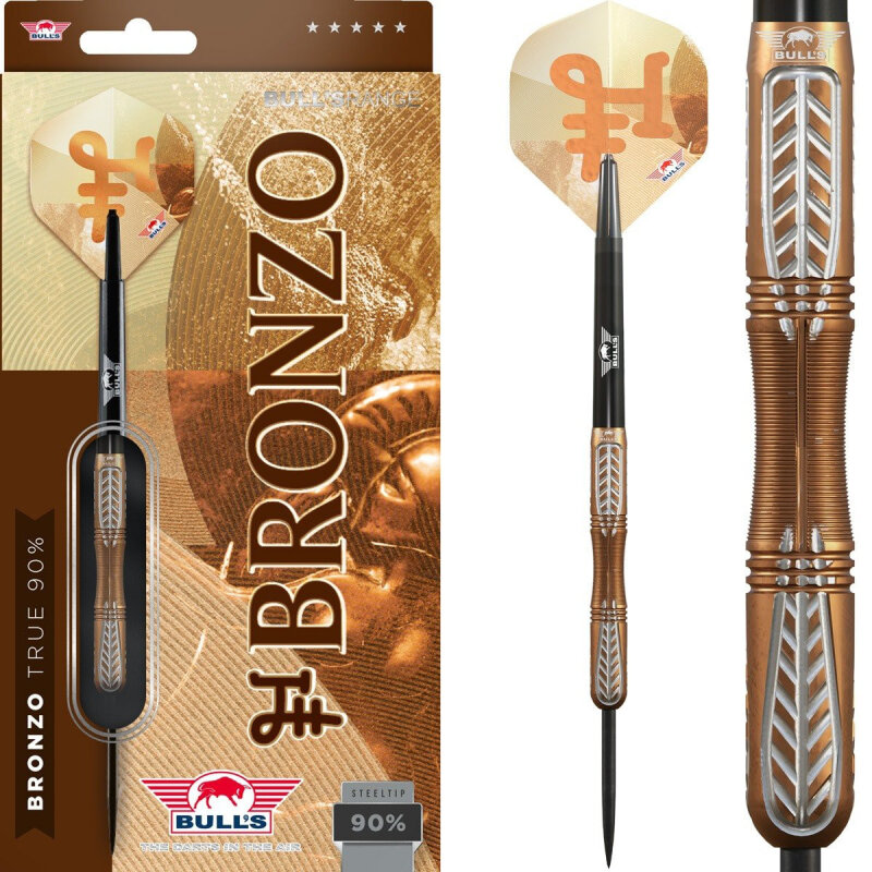 Bulls Bronzo True 90% Steeldarts 23g, 25g