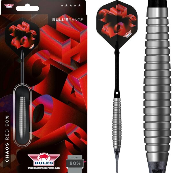 Bulls Softtip Chaos Red 90% 18 g