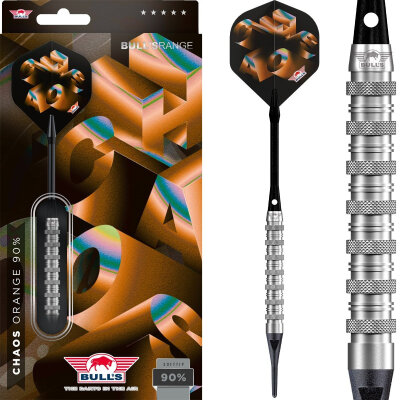 Bulls Softtip Darts Chaos Orange 90% 20g