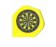 Nylon Flights Dartboard Gelb Standard