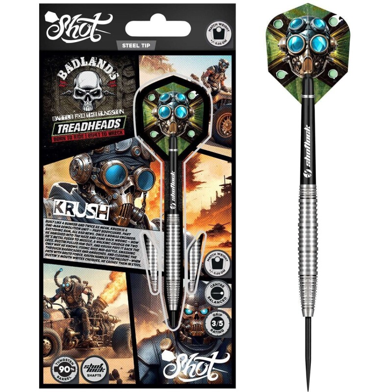 Shot Badlands Krush 90% Tungsten Steeldarts