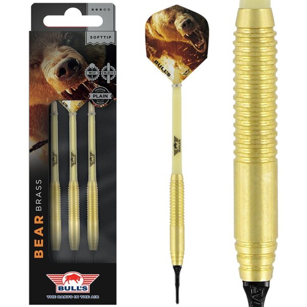 Bulls Softtip Bear Brass 18 gramm