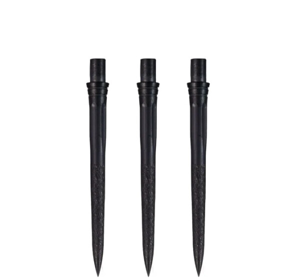 Caliburn Dart Points - Rough 28mm Schwarz
