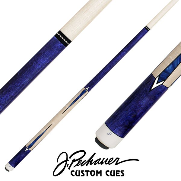 Pechauer Queue JP-Serie T-13 blau gebeizt