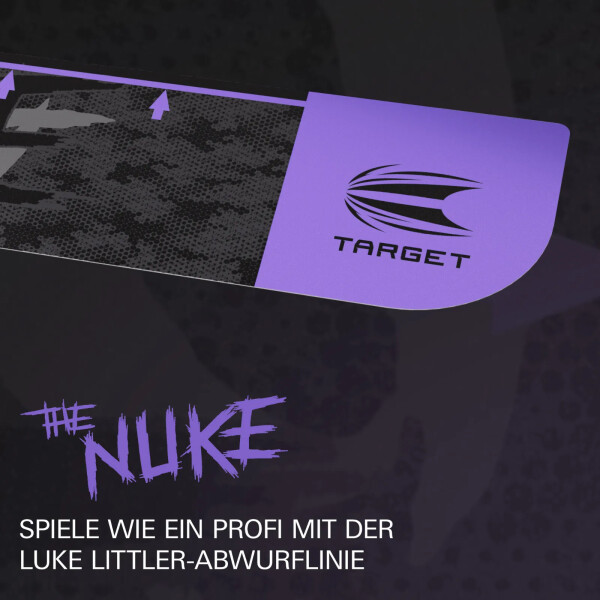 Target Luke Littler Abwurflinie