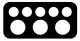Queuetasche Classic Safeshot schwarz 3/5 85 cm