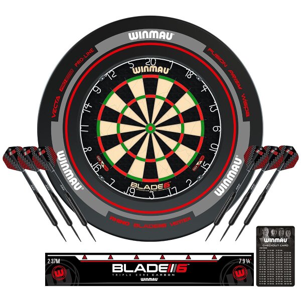Winmau Dartscheiben Set Blade 6 Bundle