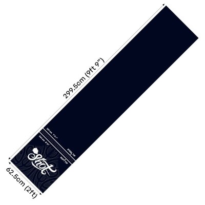 Shot Rubber Dartmat | 300x62 cm