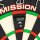 Mission Leveller Pro Spirit Level Dartboard Wasserwaage mit Fixing Pin