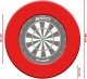 Bullet Darts PU Surround rot