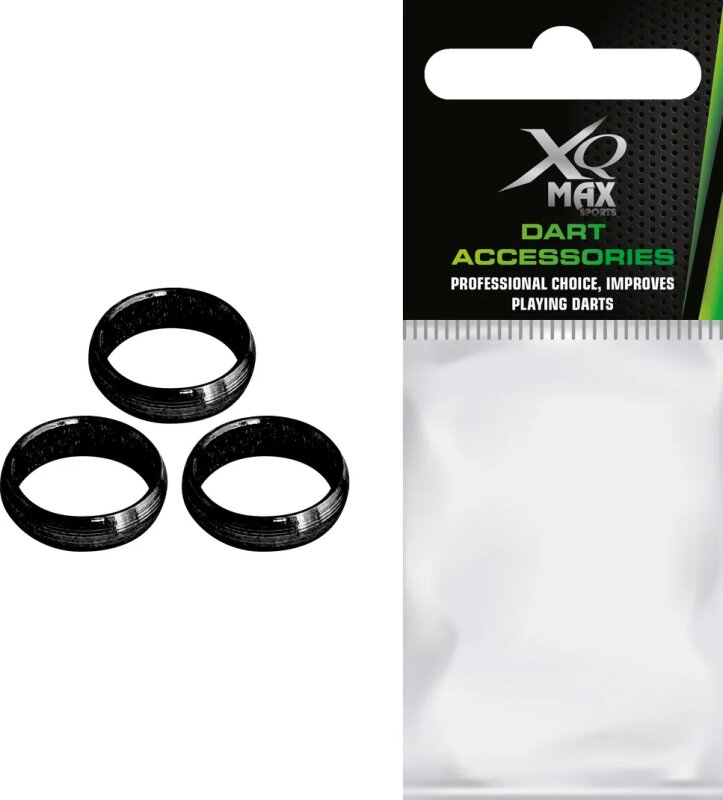 XQMax Aluminium-O-Ringe schwarz
