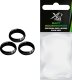 XQMax Aluminium-O-Ringe schwarz