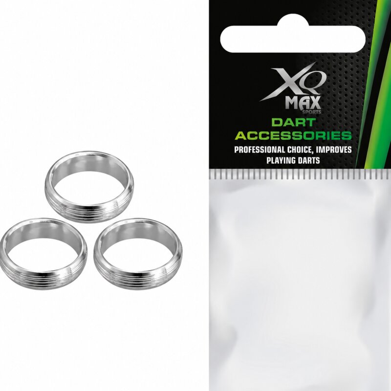 XQMax Aluminium-O-Ringe silber