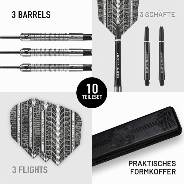 Harrows Super Grip Steeldart 90% 22g